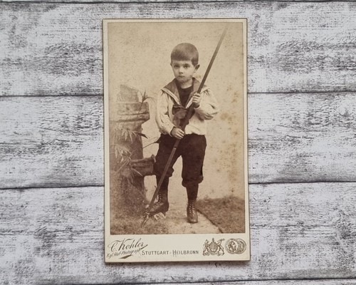 Cdv foto junge kind - cdv,