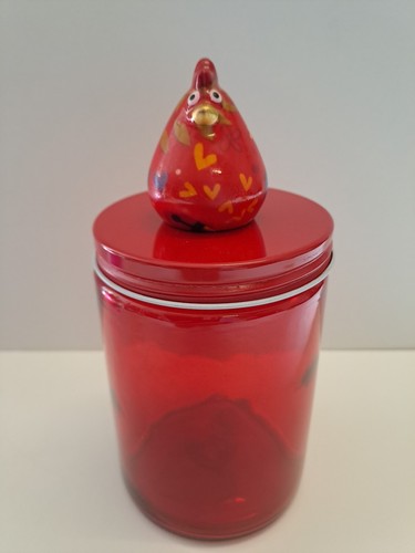 Pomme pidou rotes - rotes, vorratsglas
