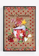 Weihnachtsdruck Bild Heiße