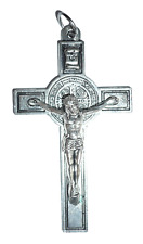 sehr großer KREUZ Anhänger INRI mit Jesus Gott silber Schmuck NEU