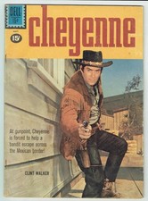 Cheyenne (Dell 1956-1962) # 21 (Clint Walker Photo Cover)
