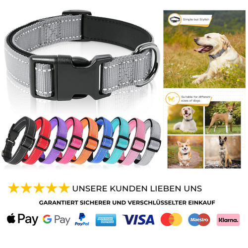 Hunde halsband neopren nylon - hunde,