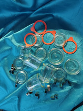 6 Stück  Einmachgläser mit