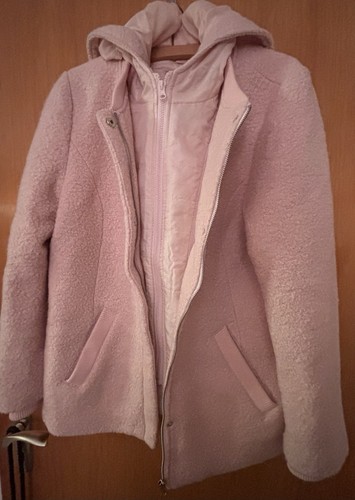 Jeans fritz rosa woll jacke - jeans, woll-jacke
