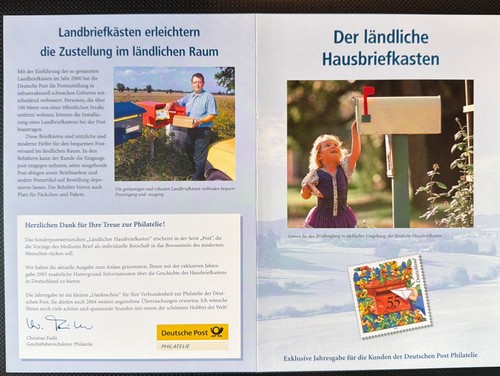 Deutsche post philatelie - deutsche,