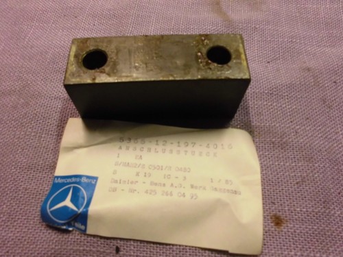 Anschlussstück steg - /,