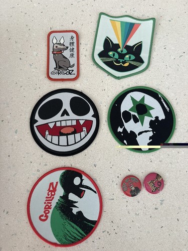 Gorillaz tour merchandise - gorillaz,
