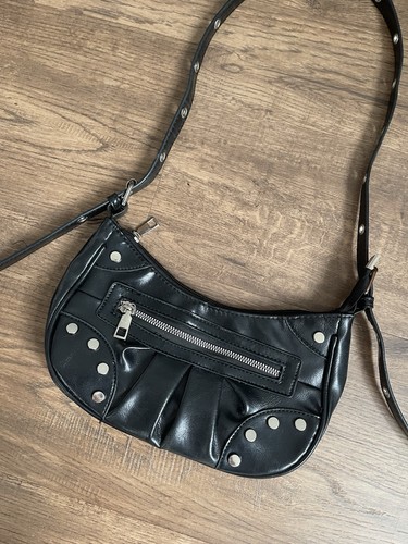 Damen schultertasche schwarz - schultertasche,