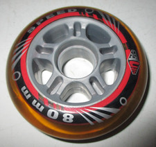 1 Rolle ROLLERBLADE Inliner Inlineskates Wheel 80 mm Speed ohne Kugellager