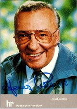 Original Autogramm Heinz Schenk (1924-2014) /// Autograph signiert signed 339007