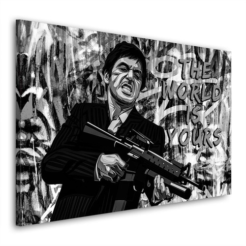 Montana pop art schwarz weiß - art,