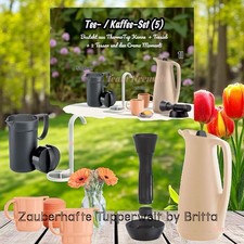 Tupperware Kaffee, Thermo Tup, Crema Momenti, Tasse, Thermoskanne, Teesieb NEU