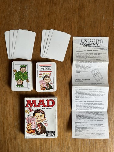 Mad kartenspiel vintage - vintage, parker