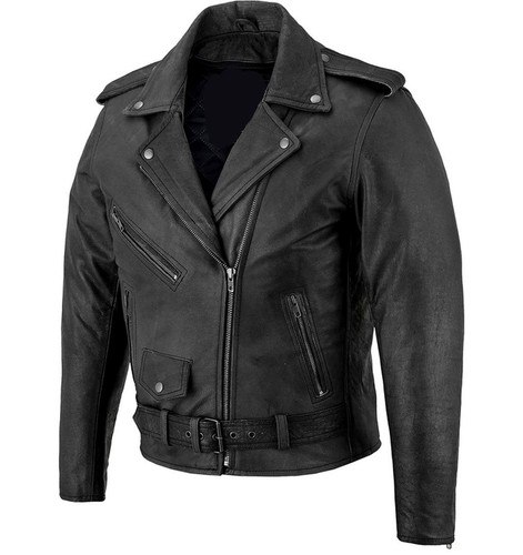 Motorrad chopper leder - leder, biker
