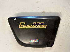 Norton Commando 850 Interstate Seitendeckel Verkleidung links schwarz