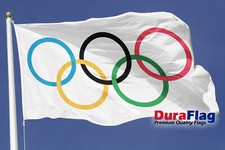 Olympic DuraFlag mit Clips (5