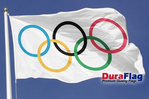 Olympic duraflag mit clips 5 - duraflag,