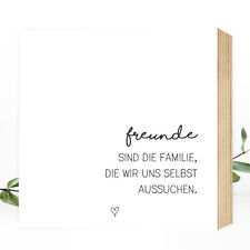 Wunderpixel® Holzbild Freunde