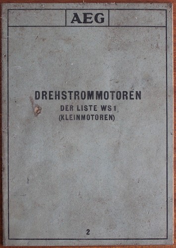Aeg drehstrommotoren 1 - aeg,
