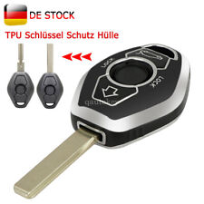 TPU Auto Schlüssel Hülle Schwarz für BMW E46 E83 E52 E85 E86 E39 E61 E60 E53