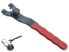 Einstellbarer Zweilochschlüssel Winkelschleifer Stirnlochschlüssel Zweiloch Flex