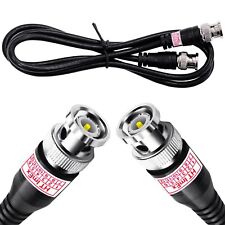 RG58 Koax-Kabel - 2 x BNC-Stecker - 50 Ohm - schwarz - 1 m - NEU