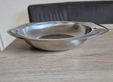 AMC Servierschüssel / Servierschale - Edelstahl ca. 20 cm Innendurchmesser