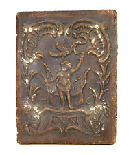 Relief Kachel Terracotta Fliesen mit Engelmotiv 17 – 18 Jhdt. - 23019 –