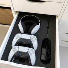 Aptex Schaumeinlage PS5-Zubehör - Ordnung & Stil für deine Ikea Alex Schublade