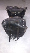 Motorrad Überwurftaschen / Satteltaschen aus Leder