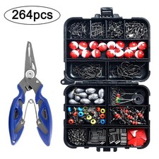 264Pcs Angelset Angelzubehör