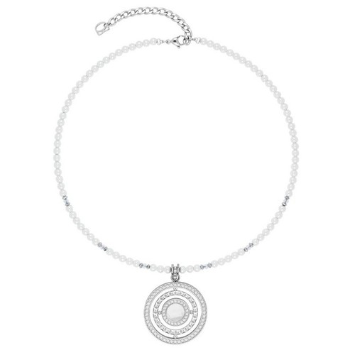 Collier edelstahl amulett - -,