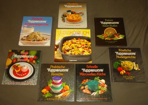 Tupperware desserts - 8x,