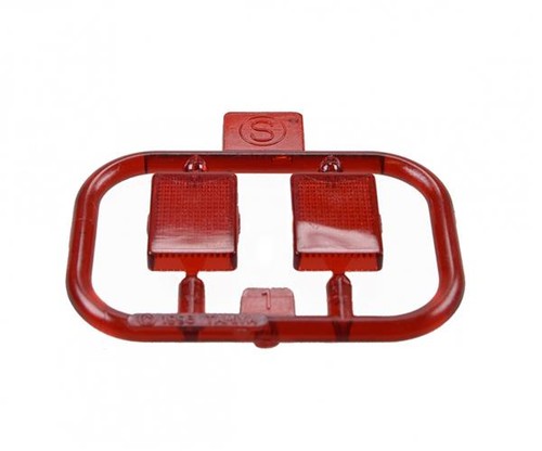 Tamiya teile gläser rot - s-teile,