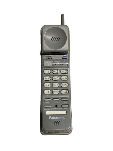 Retro panasonic telefonhörer - retro,