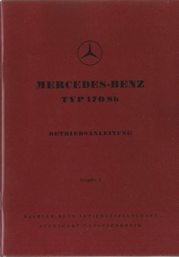 Mercedes typ 170 - mercedes, b