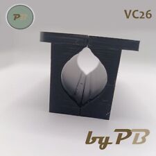 Klemmbacken Schraubstock Backen Rohr Tube Pipe Vise Clamp Fork Längs, 15-34.9mm