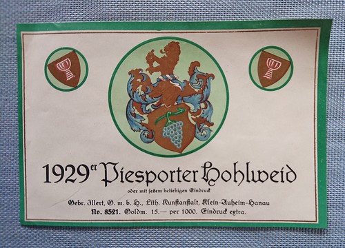 Altes weinetikett - altes,