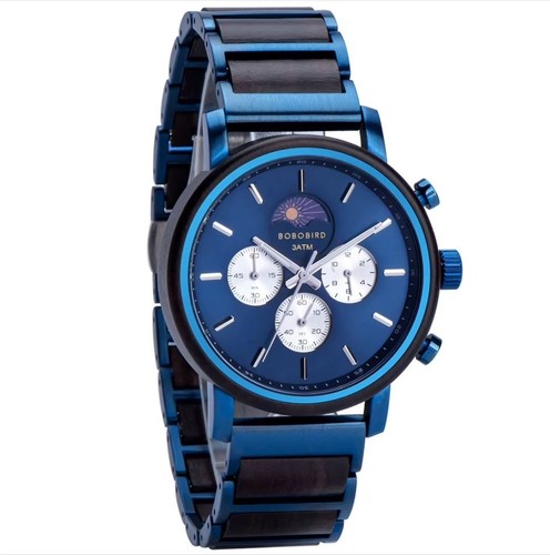 Klassischer chronograph mit - klassischer,