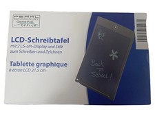 General Office NC-2161-675 Grafiktablett 8 Zoll Schwarz LCD Schreibtafel