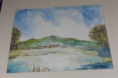 Landschaft dorf im - landschaft,