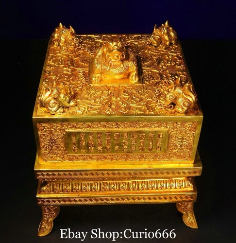 Pure bronze gilt - gilt, words