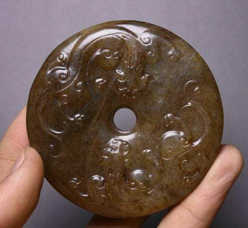 5cm old chinese hetian jade - hetian,