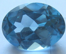 1 synthetischer Stein 11x9 mm