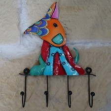 Hakenleiste Hund 4 Haken