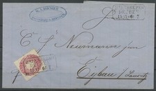 Sachsen 1863 Michel 16 a
