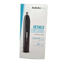 BaByliss MEN E650E Nasen- und Ohrhaartrimmer Elektrisch Haarentfernung Präzision