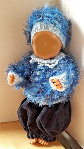Puppenkleidung 3 teiliges - -,