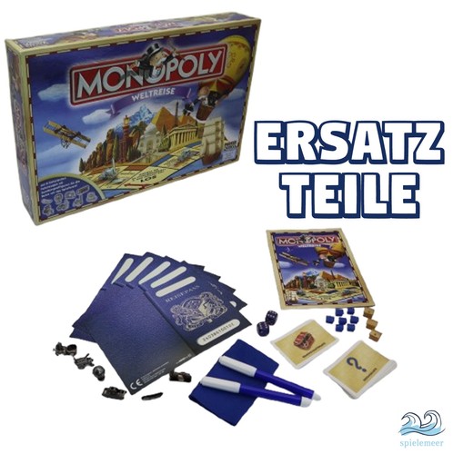 Monopoly weltreise ersatzteile - weltreise,