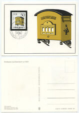 36043 - Briefkasten aus Eisenblech um 1920 - DDR-Maximumkarte - Berlin, 5.2.1985